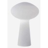 Stolní lampa Stolní lampa PAWN, bílé sklo, pro žárovku 1x60W, E27 A60, 230V, IP20, d=230mm, h=360mm, se stmívačem náhled 1