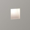 CORI LED Vestavné svítidlo do stěny, tvar čtverec, těleso kov, povrch bílá, LED 1W, teplá 2700K, 350mA, Ra80, IP20, tř.3, rozměry 35x35mm, BEZ trafa, svítí dolů náhled 1