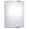 GRAFIK Nástěnné svítidlo, stříbrná, saténové sklo, 1x60W, E27, A60, 230V, IP20, 210x180x95mm náhled 2