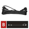 VR BASIC prodlužovací kabel 10m, černý, IP44 VÝPRODEJ Prodlužovací kabel pro venkovní/vnitřní spojovatelné vánoční osvětlení l=10m, černý, 30V, IP44 náhled 4