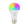 Smart Bulb 11W E27 Smart Tuya-W RGB Světelný zdroj, žárovka, sklo a kov, LED 11W, 1055lm, E27, A60, dálk ovl, nebo smart tel. TUYA, WiFi, stmív., nast CCT, 2700K až 6500K, RGB, Ra80, 230V, životnost 25 000h, rozměry d=60mm, l=110mm náhled 2
