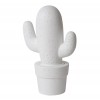 CARICTO 1x40W E14 Stolní lampa, těleso keramika, stínítko keramika tvar kaktus, barva bílá, pro žárovku 1x40W, E14, 230V, IP20, tř.2. rozměry 200x200x305mm náhled 2