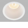 SSONE M bílá Vestavné zápustné svítidlo, kruh, těleso hliník, povrch bílá, difuzor plast, LED 10W, 850lm, teplá 3000K, Ra80, stmív DALI/PUSH, 230V, do koupelny IP44, rozměry d=75mm, h=85mm náhled 1