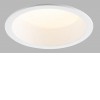 CAV S bílá Vestavné zápustné svítidlo, kruh, těleso hliník, povrch bílá, LED 10W, 800lm, teplá 3000K, Ra80, 230V, do koupelny IP44, rozměry d=136mm, h=56,5mm náhled 1