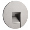 LOSIONE kryt R III Dekorativní kryt pro vestavné svítidlo do stěny, kruhové, materiál hliník, povrch bílá, detail čtvercový výřez, rozměry d=78mm. náhled 2