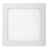 PESS stropní svítidlo LED 18W bílá čtverec Stropní přisazené svítidlo, čtvercové, základna kov, povrch bílá mat, difuzor plast opál, LED 18W, 1400lm, neutrální 4000K, 230V, IP20, tř.1. rozměry 225x225mm. náhled 2