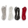 KABEL textilní úplet 3x0,75MM 230V Závěsný napájecí kabel pro svítidlo, 3x0,75mm2, 230V, povrch textilní úplet, barva šedostříbrná, l=4000mm náhled 1