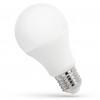 LED 9W, E27, A60 VÝPRODEJ Světelný zdroj LED žárovka, základna hliník bílá, difuzor plast opál, LED 9W, E27, A60, 820lm, teplá 3000K, Ra80, vyzař. 270°, živostnost 17.000h, 230V, d=60mm, l=117mm náhled 1