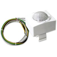CPR1-S Kvalitní detektor, čidlo, senzor přítomnosti pro osvětlení jednozónový spínaný 360°, 2,3kW, 15s-30min, 10-2000Lx, 230V, IP20, 91x60x73mm, pro montáž do svítidla, kruhová charakteristika