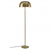 GLAM F Stojací lampa, kov, povrch zlatá, pro žárovku E27, max. 60W, včetně vypínače kabelu