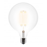 IDEA LED 3W E27 2200K RA80 Světelný zdroj, žárovka koule, barva čirá, pro žárovku 3W , E27, teplá 2200K, 180lm, Ra80, d=125mm h=176mm, střední doba životnosti 15.000 hodin