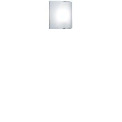 GRAFIK Nástěnné svítidlo, stříbrná, saténové sklo, 1x60W, E27, A60, 230V, IP20, 210x180x95mm