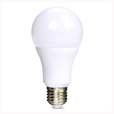LED žárovka E27 A60 12W 1010lm NEDODÁVÁ SE!Světelný zdroj LED žárovka, základna hliník, povrch bílá, difuzor plast opál, LED 12W, E27, A60, teplá 3000K, 1010lm, vyzař úhel 270°, stř. život. 25.000h, 230V, rozměry , d=60mm, l=111mm