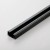 1-fázová lišta pro osvětlení, materiál PVC+kov, povrch bílá/černá/šedostříbrná, 230V, IP20, tř.1, rozměry 35x18mm, délka dle typu