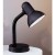 PITTY BASIC Stolní lampa, těleso kov, flexibilní nastavitelné rameno plast, barva černá, pro žárovku 1x60W, E27, A60, 230V, IP20, h=300mm, základna =125mm, s vypínačem