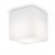 MARE PL E27 Venkovní stropní svítidlo, těleso hliník, povrch bílá, difuzor plast opál, pro žárovku 1x42W, E27, 230V, IP44, tř.2, rozměry 200x220x200mm. Světelný zdroj není součástí balení.