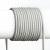 KABEL TŘIŽÍLOVÝ FLEXI 3x7,5mm Třižílový kabel s textilním úpletem, barva šedá, 3x0,75mm, rozměry d=6,6mm, lze dodat v celku max l=25m, cena/1m