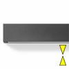 SWE UP/DOWN - Nástěnné svítidlo, těleso hliník, barva černá grafitová, šedostříbrná, sklo matné, 1x14W/24W, 1x28W/54W, 1x35W/80W G5, předřadník multiwatt, 230V, IP65, rozměry dle typu, svítí nahoru/dolů