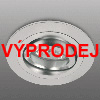 VÝPRODEJ, nové, nepoužité - Vestavné svítidlo výklopné kruhové, hliník mat, 50W, 12V, Gx5,3 (GU5,3), IP20, d=89mm, h=60mm