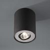 NERO I - Přisazené svítidlo bodové, výklopný světelný zdroj +-20°, těleso kov, černá/bílá, 1x50W, GU10, 230V, IP20, 120x103x103mm, včetně zdroje světla