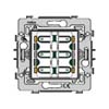 Bezpot. tlačítko 4-násobné 24 V s LED (jantarová), pro nastavení ruční/automatický provoz