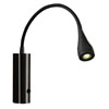Nástěnné LED svítidlo MENTO, materiál kov, barva bílá / černá / chrom, 3W LED, 230V, IP20, rozměry 190x300mm