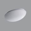 Přisazené světlo ovál ALMA 1, základna kov, barva bílá, stínítko opálové sklo, G24q-1/G24d-1/E27, 230V, IP43, 250x150x100mm