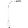 Nástěnné/ stolní LED svítidlo NATRIX, materiál kov, barva titan, 1x3W, LED, studená denní bílá 4000K, 230V/12V, IP20, rozměry 100x40x300mm.