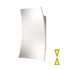 FEUILLE - Nástěnné svítidlo, materiál kov, barva bílá nebo chrom, 2x2,5W LED, teplá bílá 2700K, 230V, IP20, 195x127x55mm