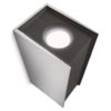 ARCITONE - Nástěnné svítidlo, materiál hliník, barva hliník, 2x7,5W LED, teplá bílá 2700K, 230V, IP20,200x94x125mm