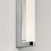 Nástěnné LED svítidlo AVOLA, materiál chrom, stínítko sklo opálové, 2x3W, LED, 230V/350mA, IP44, rozměry 87x300x35mm.