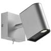 Svítidlo přisazené, SPICE, hliník, 1x LED 1W, vyzař. úhel 45°, 2700K, 230V, IP20, 80x80x160mm