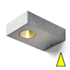 Nástěnné LED svítidlo NOZ, pro nepříme osvětlení, materiál hliník, 1x3W, LED, 230V/700mA, IP20, rozměry 25x70x111mm.