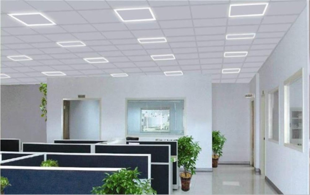 osvětlení kanceláře LED panely_tvary3