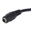 ROZBOČOVACÍ KABEL 1/4 5,5X2,1MM Kabel rozbočovací konektor 5,5x2,1mm 1/4, 1x samice / 4x samec, pro napájení LED osvětlení náhled 3