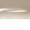 CIRCUM THIN stropní Stropní přisazené svítidlo z hliníkového profilu tvar prstenec, povrch bílá, difuzor opál, LED 52W, 7560lm, teplá 3000K, Ra80, ,230V, IP20, 1220x75x70mm náhled 5