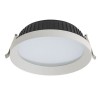 ROTANSA Stropní, podhledové, svítidlo, materiál hliník, povrch černá, difuzor polykarbonát opál, LED 40W, 2994lm, neutrální 4000K, Ra80, 900mA, do koupelny IP54, tř.3, d=220mm, h=78mm, trafo samostatně náhled 3