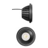 DRASEL LED 20W AR111 Světelný zdroj, materiál hliník, povrch černá, modul bodový LED 1x20W, 2260lm, neutrální 4000K, vyzař. úhel 38°, Ra80, 230V, IP20, tř.2, rozměry d=111mm, h=55mm, vč trafa na kabelu