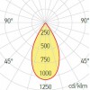 VIANUS 700MA Stropní, vestavné, bodové komínkové svítidlo, materiál hliník, povrch zlatá, krycí sklo čiré, LED 15W, neutrální 4000K, 700mA, vyzař. úhel 50°, IP20, Ra80, tř.3, 74x74x82mm, trafo samostatně náhled 6