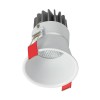 POTERTO LED Vestavné, bodové svítidlo, materiál hliník, povrch bílá, LED 25W, 2530lm, teplá 2700K, UGR<17, vyzař. úhel 24°, Ra90, 230V, IP20, tř.2, rozměry d=128mm, h=130mm, vč trafa náhled 5