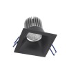LIPONDA 1x50W GU10 čtverec Stropní, podhledové, bodové, komínkové čtvercové svítidlo, materiál hliník, povrch bílá, pro žárovku 1x50W, GU10, ES50, 230V, IP20, tř.1, rozměry 82x82x35mm náhled 2