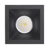LIPONDA 1x50W GU10 čtverec Stropní, podhledové, bodové, komínkové čtvercové svítidlo, materiál hliník, povrch bílá, pro žárovku 1x50W, GU10, ES50, 230V, IP20, tř.1, rozměry 82x82x35mm náhled 3