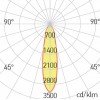 WRENA přisazené Stropní, bodové svítidlo, nastavitelný směr svícení, těleso hliník, povrch bílá, LED 15W, 970lm, teplá 3000K, vyzař. úhel 24°, Ra80, 230V, IP20, tř.2, rozměry d=55mm, h=228mm náhled 7