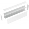 DEVONO LED PROFIL 30x85mm Nástěnný hliníkový profil pro LED pásek šířky max w=24mm, materiál hliník, povrch bílá, rozměry l=2000mm,30x85mm, svítí nahoru/dolů, koncovky a difuzor SAMOSTATNĚ náhled 4
