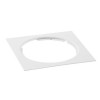 PRESSO stropní vestavné LED čtvercové Stropní, podhledové, bodové svítidlo čtvercové, těleso kov, povrch bílá, pro LED modul, 36,8W/52W, IP20, tř.3, rozměry 230x230x4,5mm, POUZE svítidlo, LED MODUL SAMOSTATNĚ náhled 2