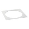 PRESSO stropní vestavné LED čtvercové Stropní, podhledové, bodové svítidlo čtvercové, těleso kov, povrch bílá, pro LED modul, 36,8W/52W, IP20, tř.3, rozměry 230x230x4,5mm, POUZE svítidlo, LED MODUL SAMOSTATNĚ náhled 1