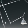 TOLOMEO DECENTRATA Stínítko svítidla materiál hliník, povrch hliník elox, d=200mm, h=115mm těleso je dodáváno zvlášť náhled 2