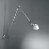TOLOMEO LETTURA BRA Nástěnná lampa, materiál hliník, povrch leštěný a přírodní hliník elox, 1x70W, E27, 230V, IP20, ram l=800mm+550mm, omezený sklon ram max 15°, včetně nástěnného úchytu náhled 1