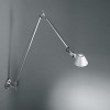 TOLOMEO LETTURA BRA Nástěnná lampa, materiál hliník, povrch leštěný a přírodní hliník elox, 1x70W, E27, 230V, IP20, ram l=800mm+550mm, omezený sklon ram max 15°, včetně nástěnného úchytu náhled 1