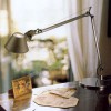 TOLOMEO ALU Stolní lampa, těleso hliník, ramena hliník lesk, klobouk hliník šedostříbrná, pro žárovku 1x70W, E27, 230V, IP20, 2 ramena cca 480mm + 530mm, BEZ ZÁKLADNY, vč vypínače náhled 2